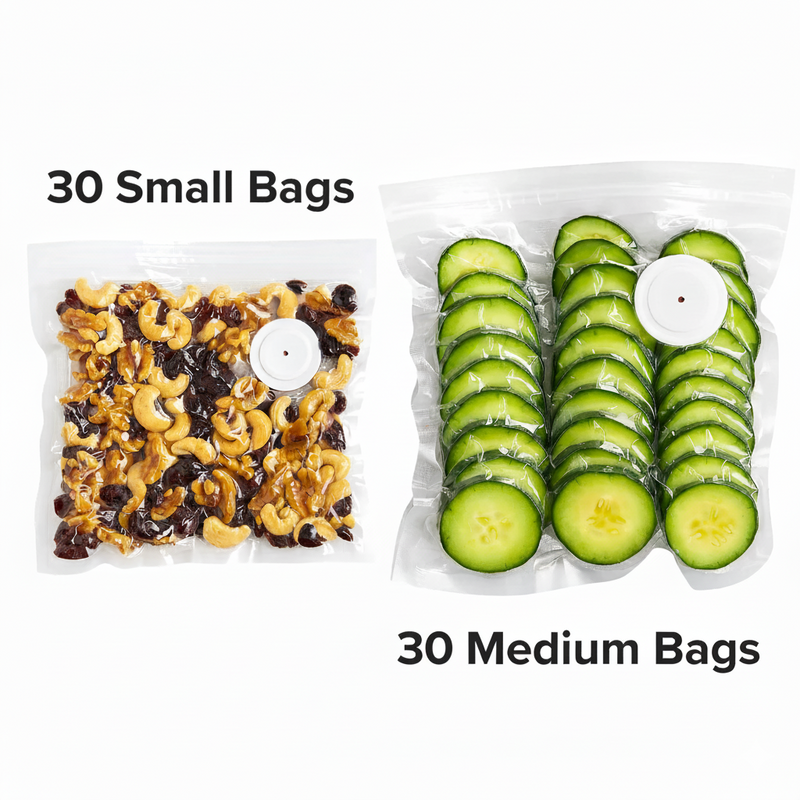 60 Pungi pentru vid Cucino